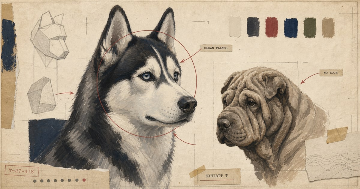 Anime Loves a Husky and Argues With a Shar Pei article image