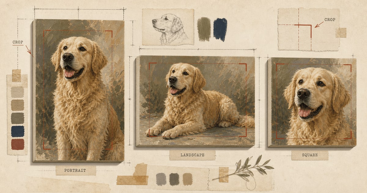 Choosing Orientation for Your Pet Portrait article image