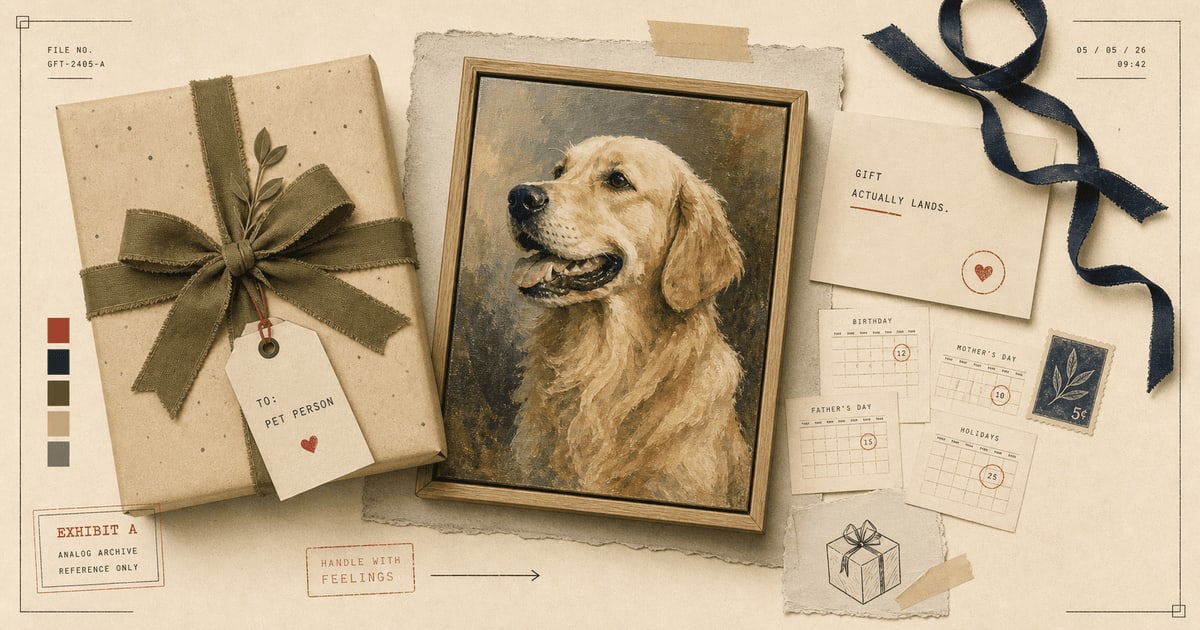 Pet Portrait Gift Ideas for Every Occasion article image