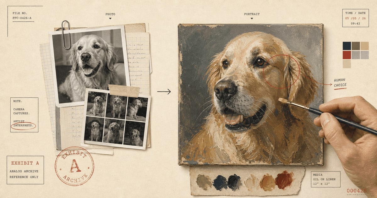 Custom vs Mass-Produced Pet Portraits article image
