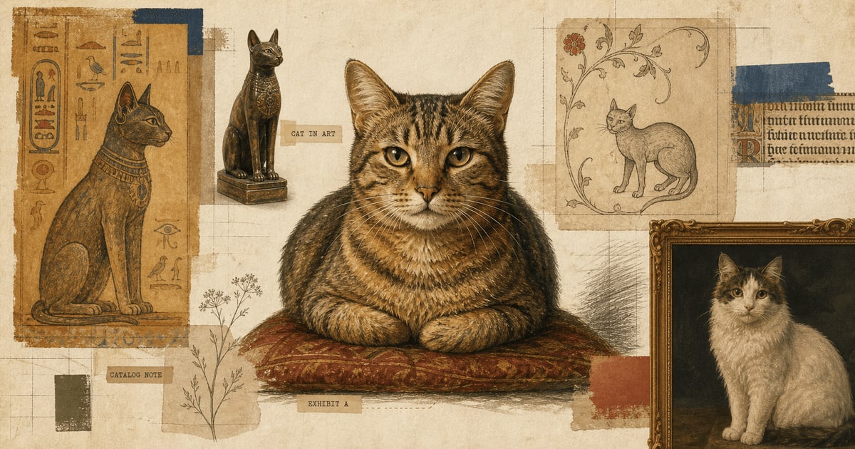 The History of Cats in Art: Worshipped, Feared, Painted Anyway article image