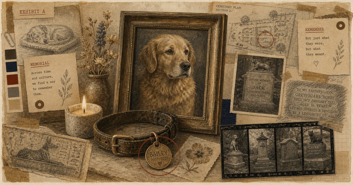 The History of Pet Memorials article image
