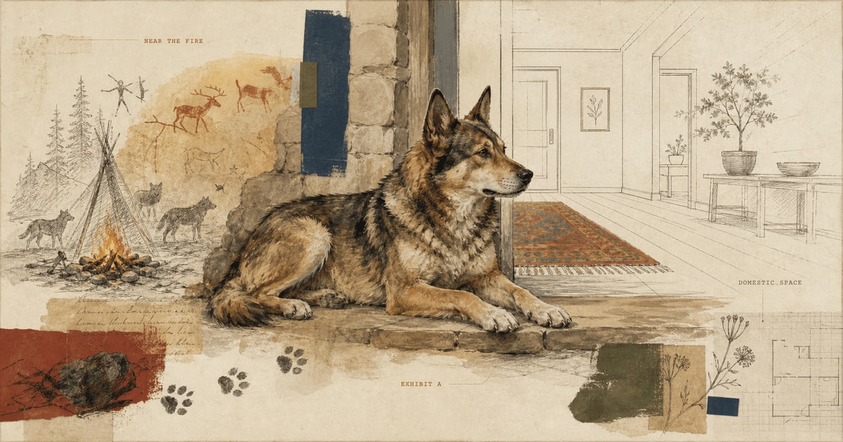 How Dogs Became the First Animals We Let Into the House article image