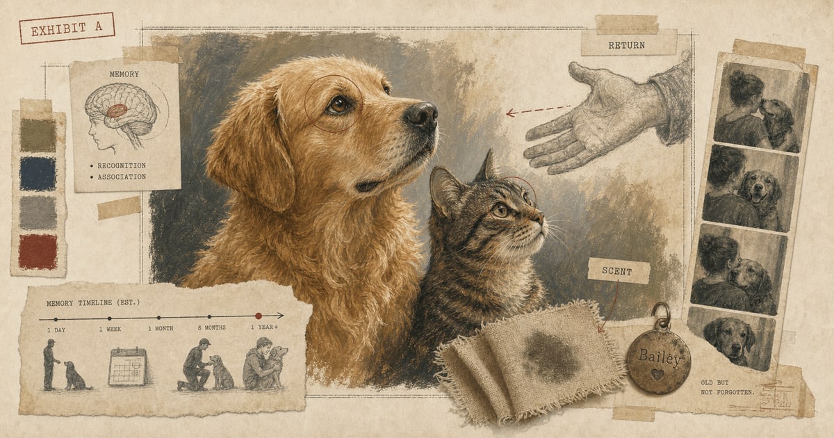 How Long Pets Remember People article image