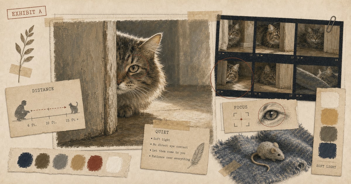How to Photograph a Shy Pet article image