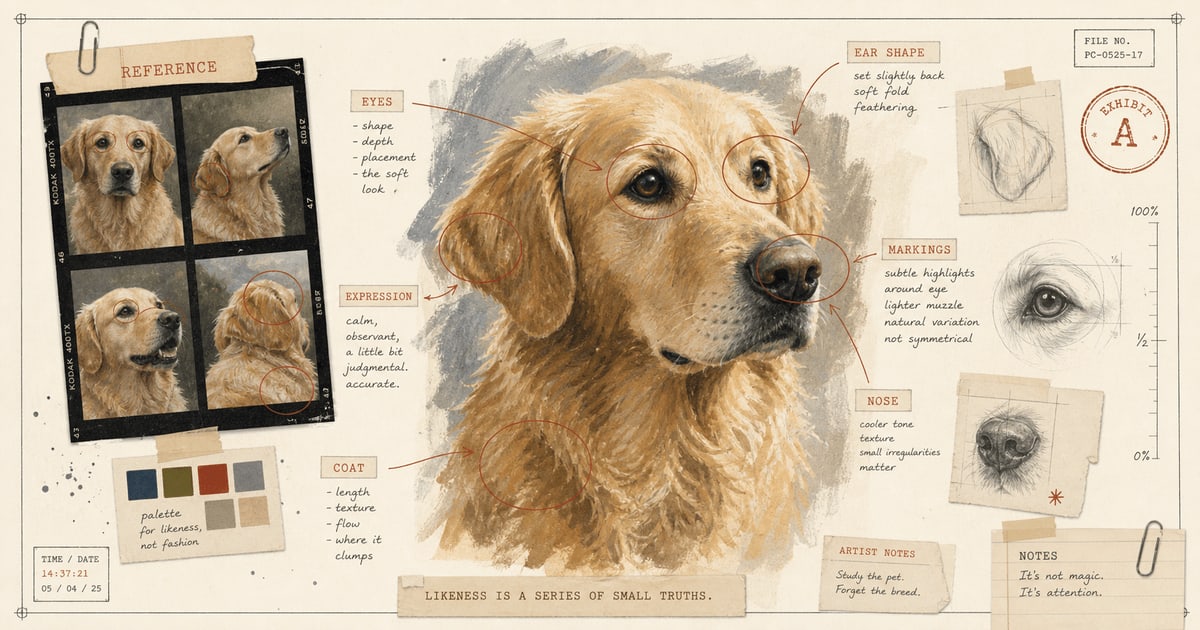 What Makes a Portrait Look Like Your Pet article image