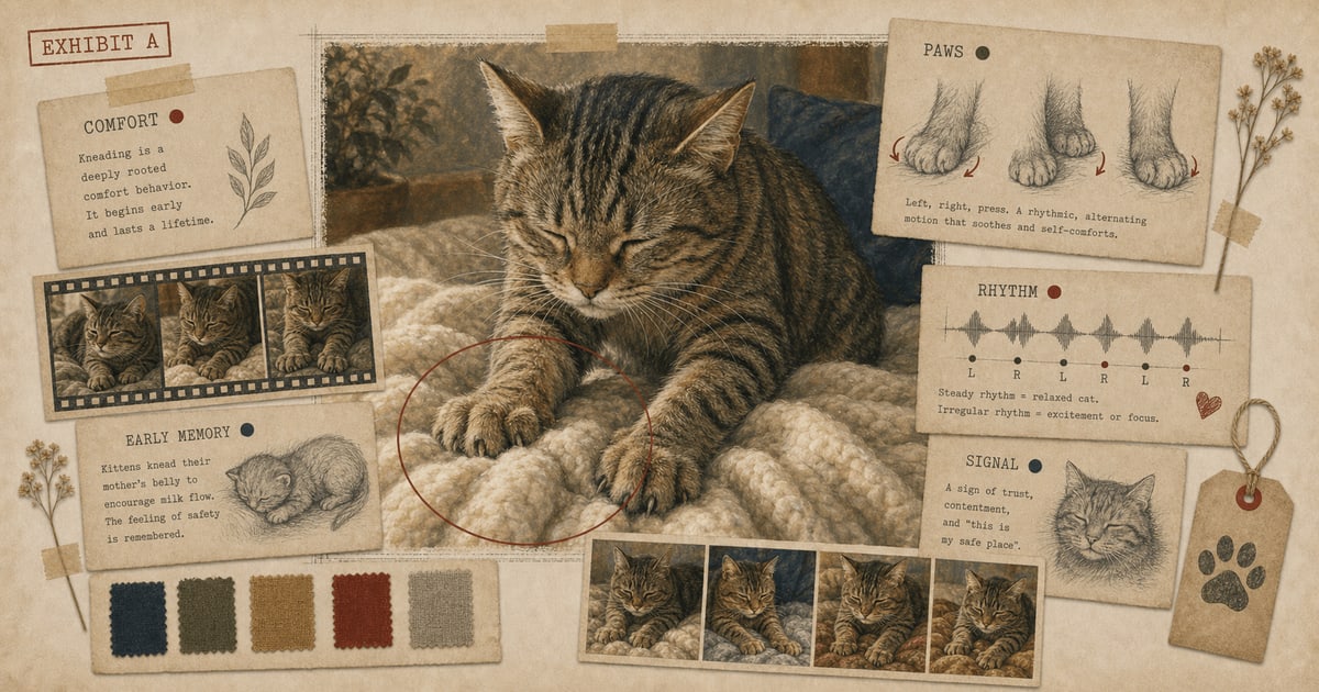 Why Cats Knead With Their Paws article image