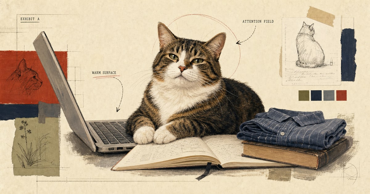 Why Cats Sit on the Thing You Are Using article image