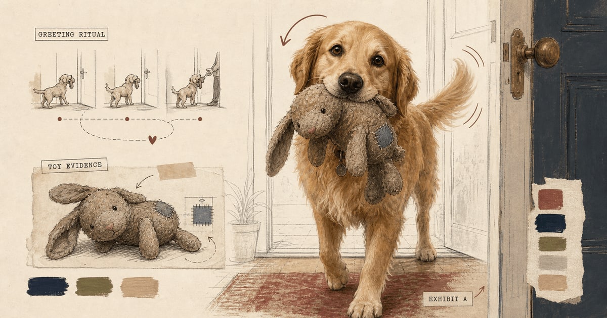 Why Your Dog Brings You a Toy When You Get Home article image