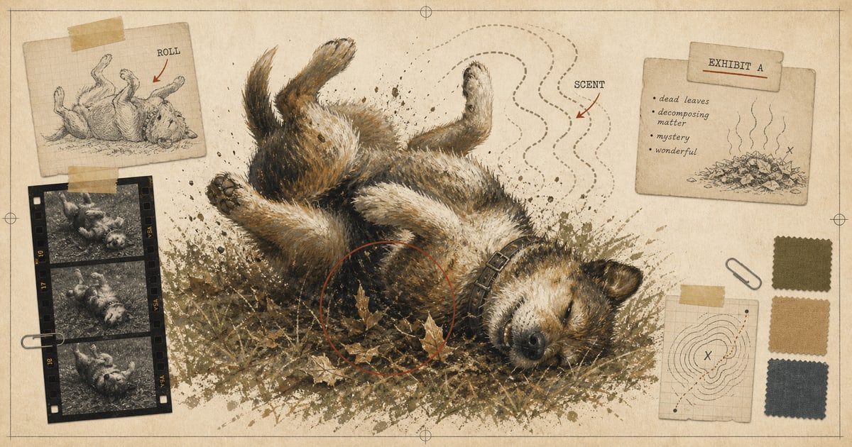 Why Dogs Roll in Smelly Things article image