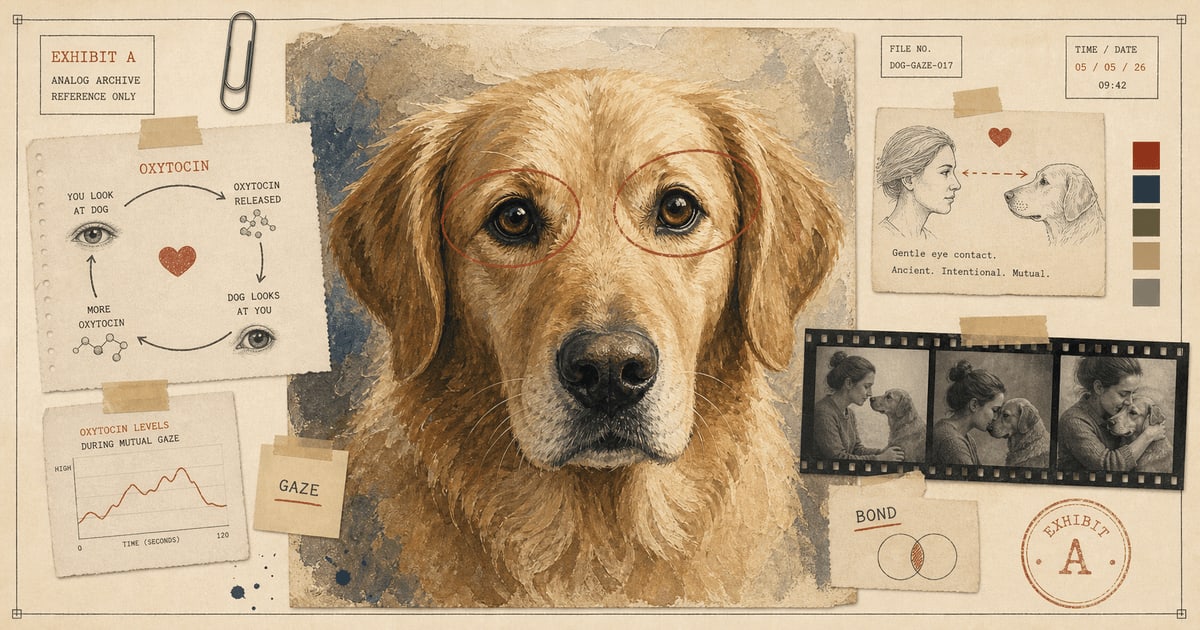 Why Your Dog Stares at You article image