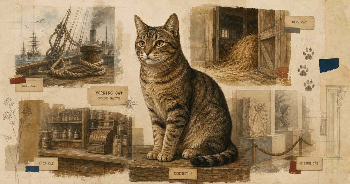 The Working Cat: A History of the Least Cooperative Employee article image