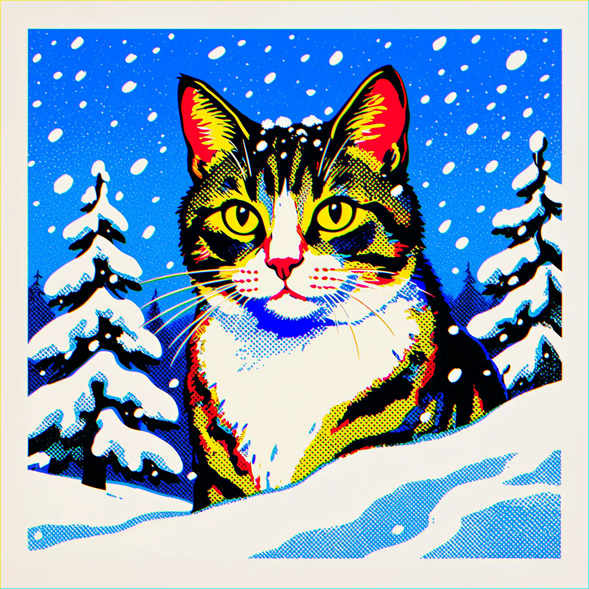 Custom pop art portrait of a Munchkin